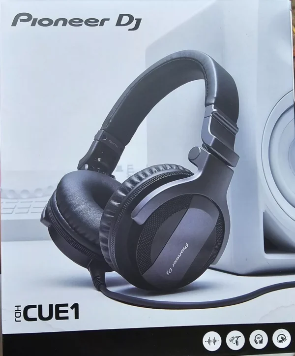 Pioneer DJ HDJ-CUE1 Wired DJ Headphone - Black - Image 4