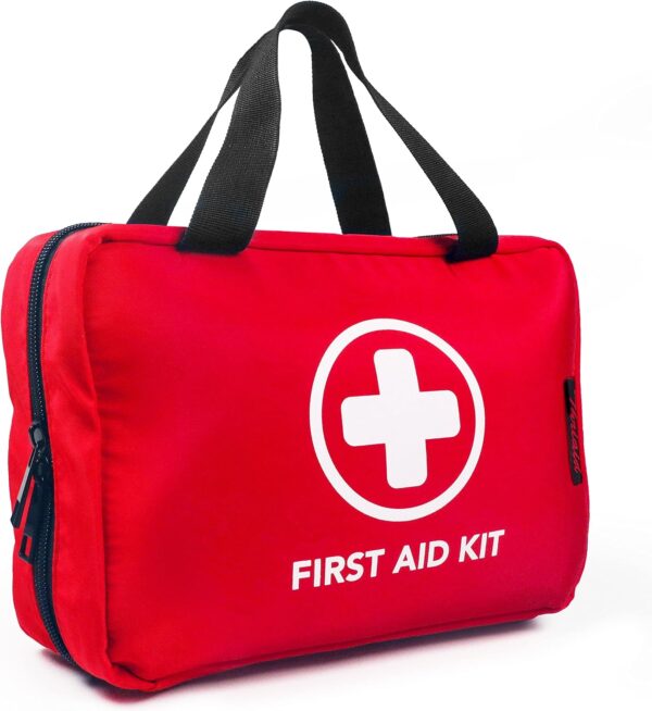 330 Piece First Aid Kit, Premium Waterproof Compact Trauma Medical Kits for Any Emergencies