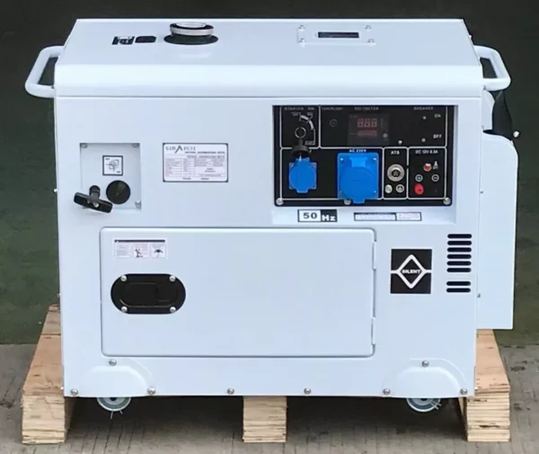5KW Silent Diesel Generator Set (5,000W Diesel Genset with Silent Canopy - Image 2