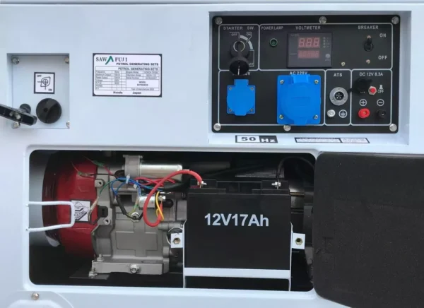 5KW Silent Diesel Generator Set (5,000W Diesel Genset with Silent Canopy - Image 3