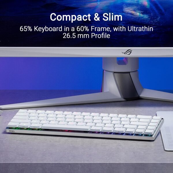 ASUS ROG Falchion RX Low Profile 65% Compact Wireless Gaming Keyboard - Image 7