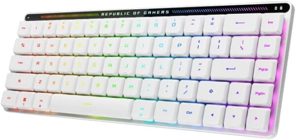 ASUS ROG Falchion RX Low Profile 65% Compact Wireless Gaming Keyboard