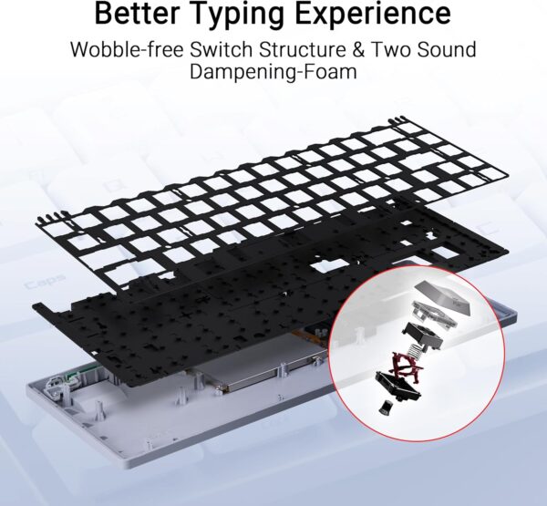 ASUS ROG Falchion RX Low Profile 65% Compact Wireless Gaming Keyboard - Image 4