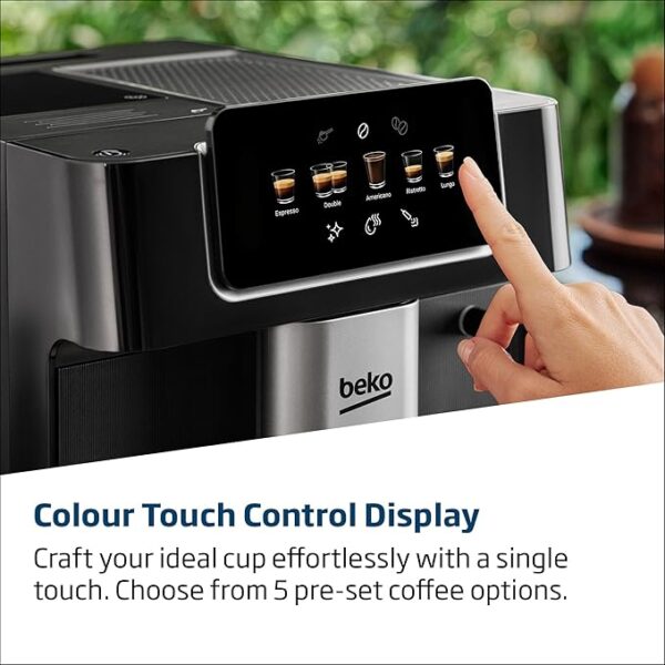 Beko CaffeExperto Bean to Cup Coffee Espresso Machine CEG7302B - Image 3
