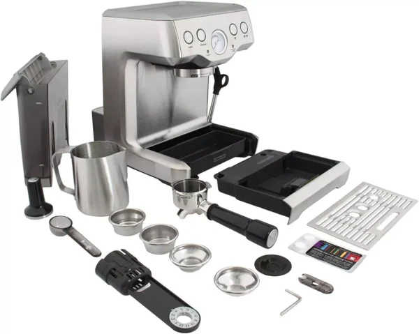 Breville Infuser Espresso Machine BES840XL, Brushed Stainless Steel - Image 3