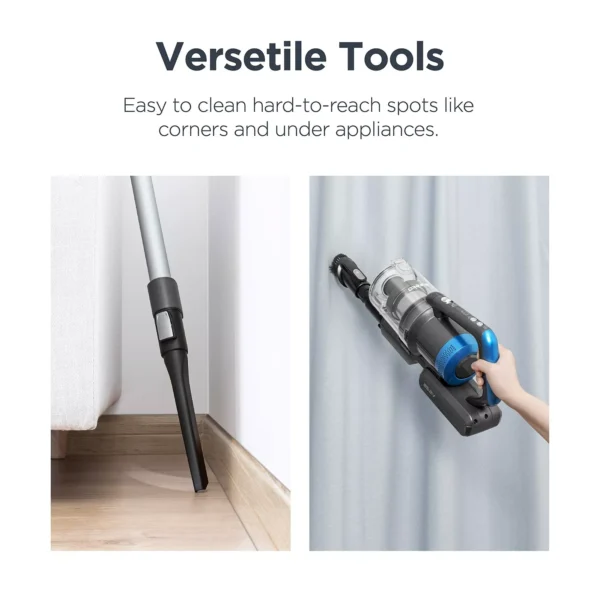 Eureka Rechargeble Handheld Stick Vac, Powerful BLDC Motor & LED Headlights - Image 2