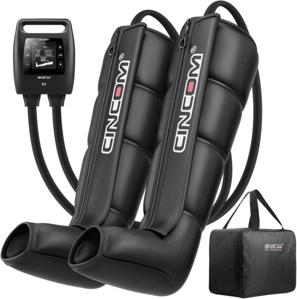 CINCOM Cordless Leg Recovery System with Dynamic Compression Massage Technology