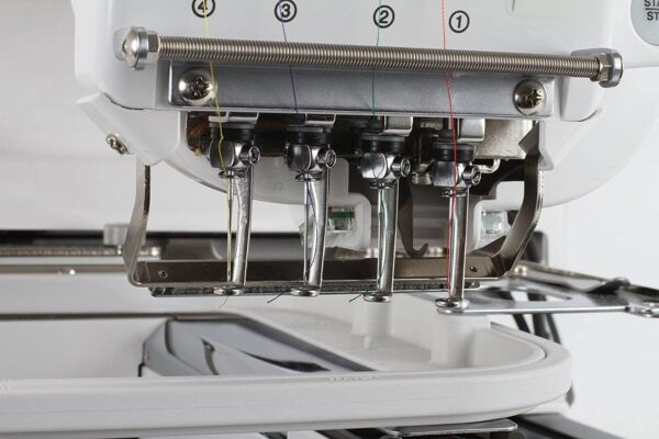 Janome MB-4S Four-Needle Embroidery Machine with Included Hat Hoop - Image 3