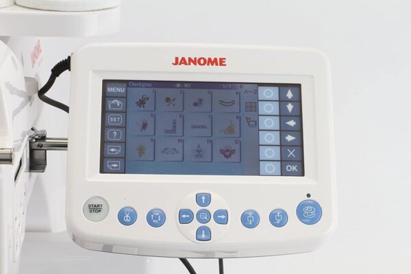 Janome MB-4S Four-Needle Embroidery Machine with Included Hat Hoop - Image 4