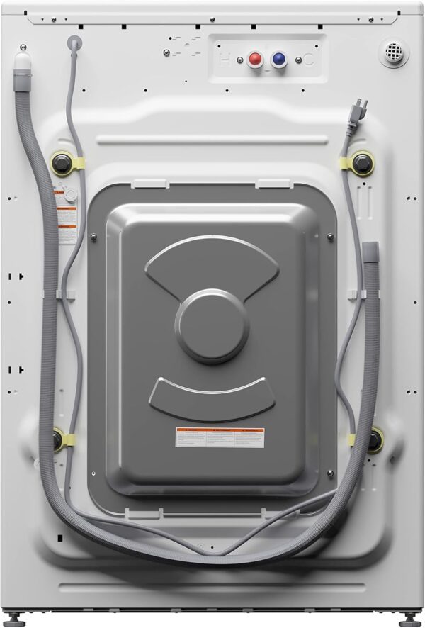 27" Front Load X-Large 4.5 Cu. Ft Machine with Quiet Inverter Motor, Steam and Water Plus Functions, 20-Minute Quick - Image 6