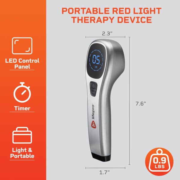 Lifepro Infrared & Red Light Therapy Device for Joints & Muscles Pain Relief - Image 2
