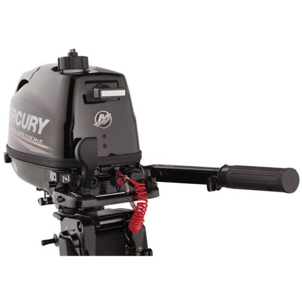 Mercury 5 HP Tiller Outboard Motor - Image 4