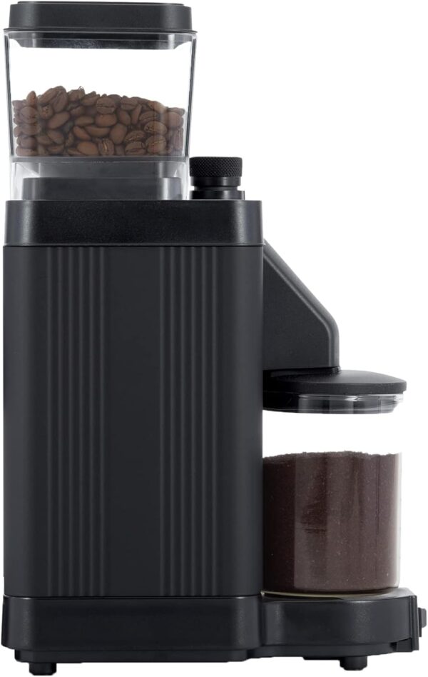 Moccamaster 49541 KM5 Burr Coffee Grinder, Steel, Matt Black - Image 8