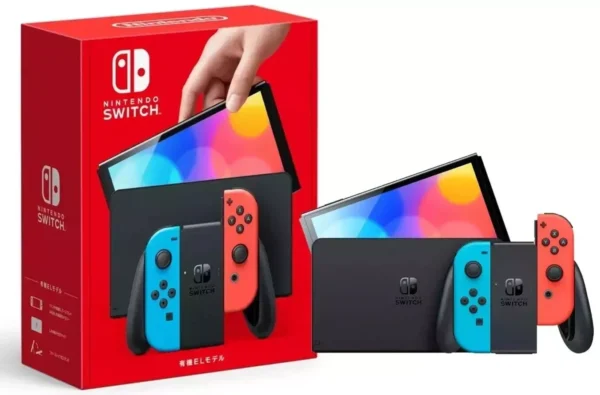 Nintendo Switch OLED Console - White 64GB With Pro Controller - Image 2