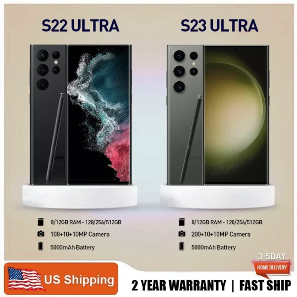 Samsung Galaxy S23 Ultra /S22 Ultra 5G Factory Unlocked - Image 2