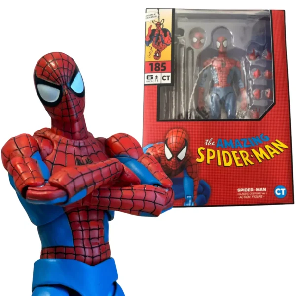 CT Toys The Amazing Spider-Man Mafex No.185 Classic Costume Ver. Action Figure