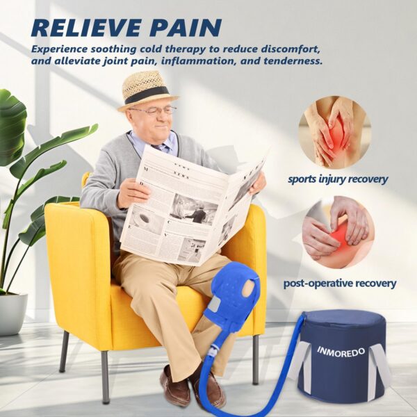 Cold Therapy Machine, Programable Ice Therapy Machine, for Knee Replacement, Post-Surgery Recovery - Image 4