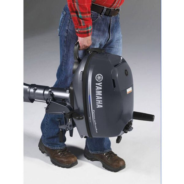 Yamaha 6 HP Tiller Outboard Motor - Image 2