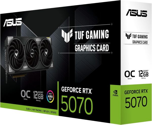 ASUS TUF Gaming GeForce RTX ™ 5070 12GB GDDR7 OC Edition Gaming Graphics Card - Image 10