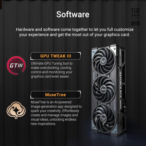 ASUS TUF Gaming GeForce RTX ™ 5070 Ti 16GB GDDR7 OC Edition Gaming Graphics Card - Image 8