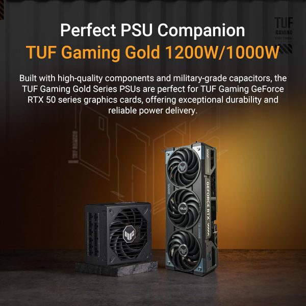 ASUS TUF Gaming RTX5070 Ti OC, PCIe5, 16GB DDR7, 2 HDMI, 3 DP, 2610MHz Clock - Image 5