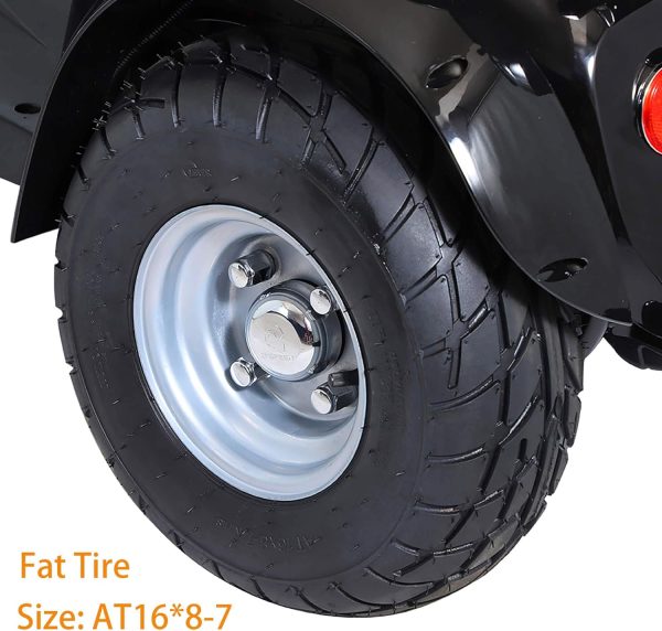 Mobility Scooters for Seniors & Adults 600lbs Capacity, Heavy Duty 4-Wheel 3-Speed Electric Powered Wheelchair Device 1000W - Image 9
