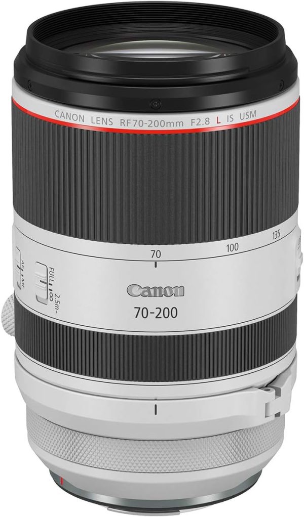 Canon RF70-200mm F2.8 L is USM Lens, Telephoto Zoom Lens, Compatible with EOS R Series